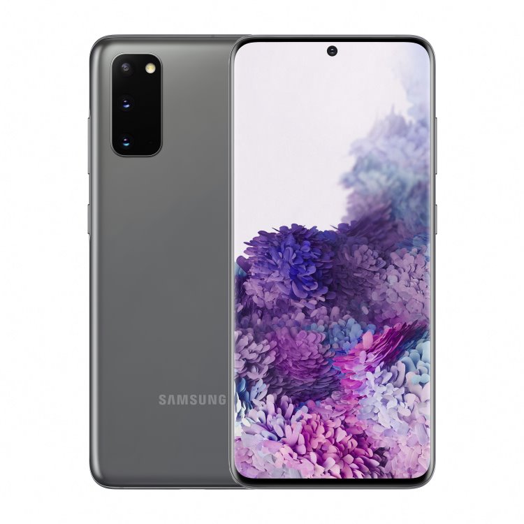 Samsung Galaxy S20 - G980F, Dual SIM, 8/128GB | Cosmic Grey - új termék, bontatlan csomagolás