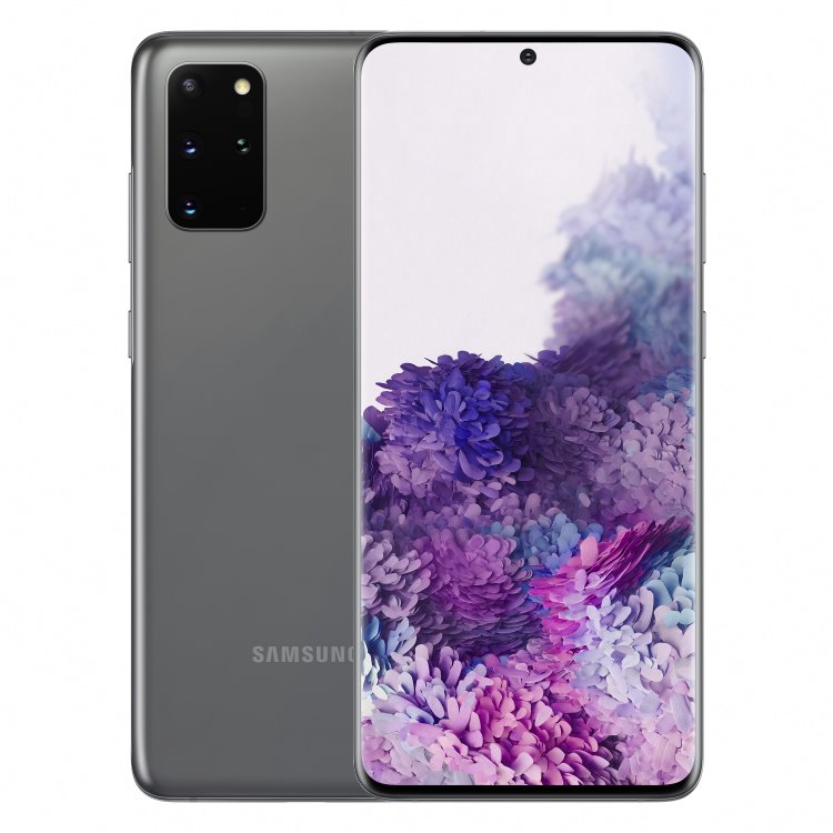Samsung Galaxy S20 Plus - G985F, Dual SIM, 8/128GB | Cosmic Grey - új termék, bontatlan csomagolás