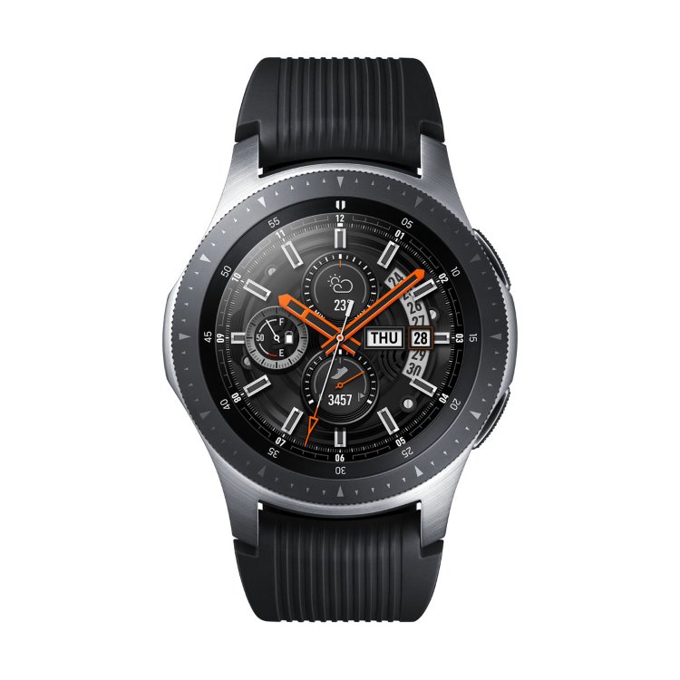 Samsung Galaxy Watch SM-R800, 46mm, multifunkčné hodinky | Silver,B osztály - használt, 12 hónap garancia