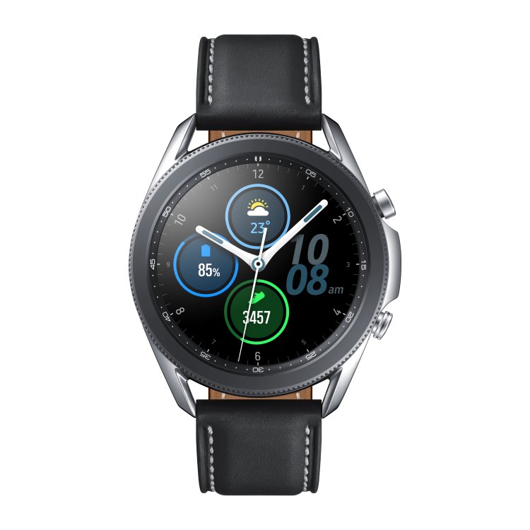 Samsung Galaxy Watch3 SM-R840, 45mm, Silver, B osztály - használt, 12 hónap garancia Samsung Galaxy Watch3 SM-R840, 45mm, Silver, B osztály - használt, 12 hónap garancia
