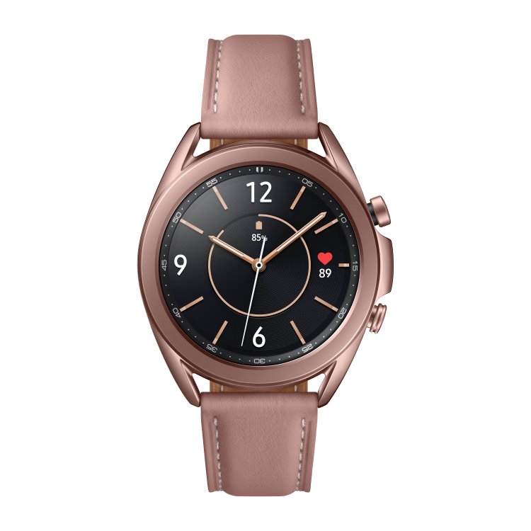 Samsung Galaxy Watch3 SM-R850, 41mm, Mystic Bronze, B osztály - használt, 12 hónap garancia