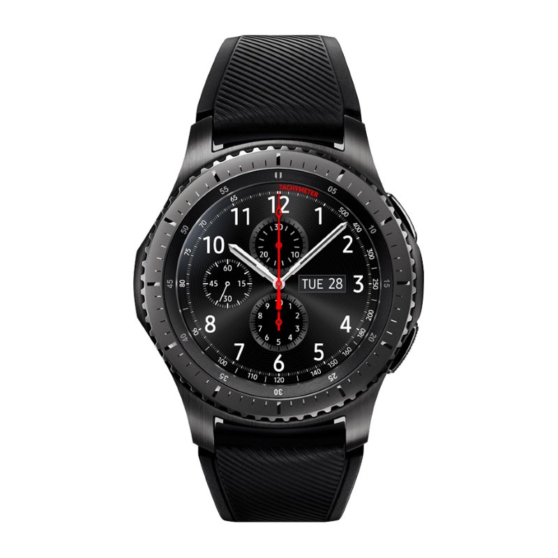 Samsung Gear S3 Frontier, multifunkciós karóra | Red, A kategória - használt, 12 hónap garancia