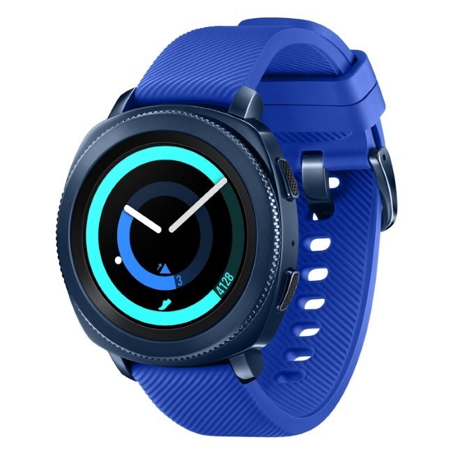 Samsung Gear Sport SM-R600N | Blue, A+ osztály - használt, 12 hónap garancia