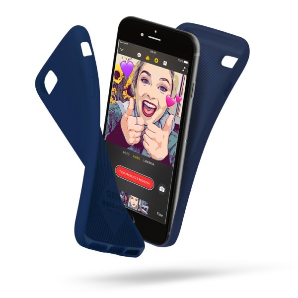 Tok SBS Polo Apple iPhone 6, 6S, 7 és 8, kék Tok SBS Polo Apple iPhone 6, 6S, 7 és 8, kék