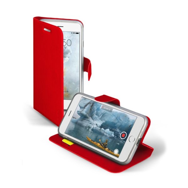 SBS Book Sense Case for iPhone SE/8/7/6S/6/ SE 22, red