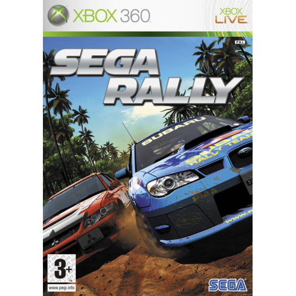 SEGA Rally- XBOX 360- BAZÁR (használt termék)
