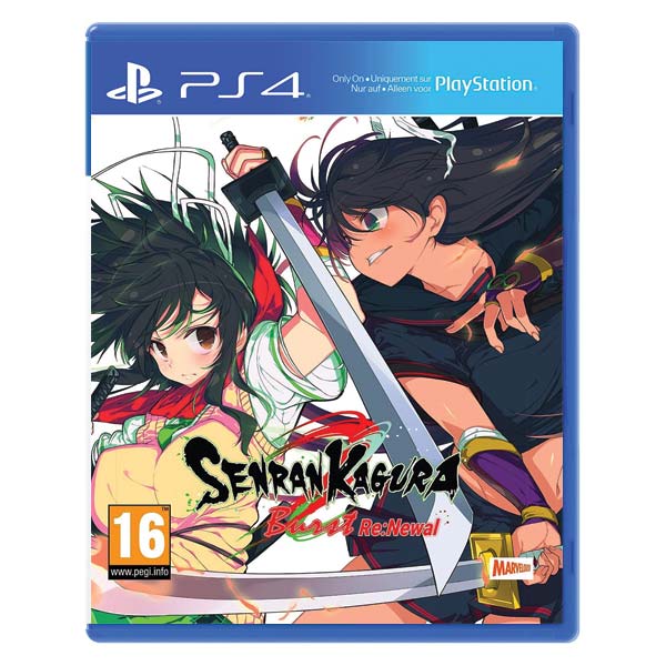 Senran Kagura: Burst Re:Newal [PS4] - BAZÁR (használt termék)