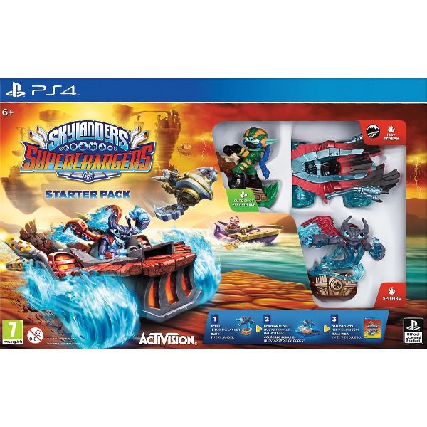 Skylanders SuperChargers (Starter Pack) [PS4] - BAZÁR (Használt termék)