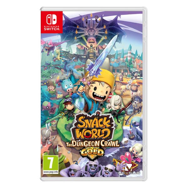 Snack World: The Dungeon Crawl Gold [NSW] - BAZÁR (használt termék)