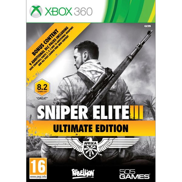 Sniper Elite 3 (Ultimate Edition) [XBOX 360] - BAZÁR (használt termék)
