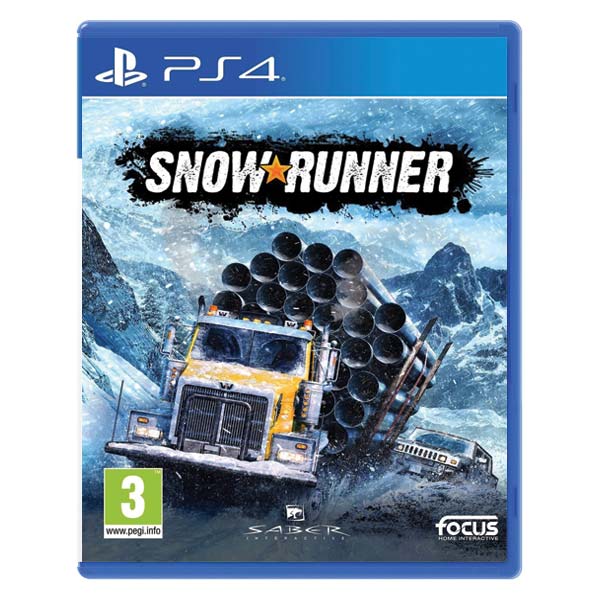 SnowRunner CZ [PS4] - BAZÁR (használt áru)