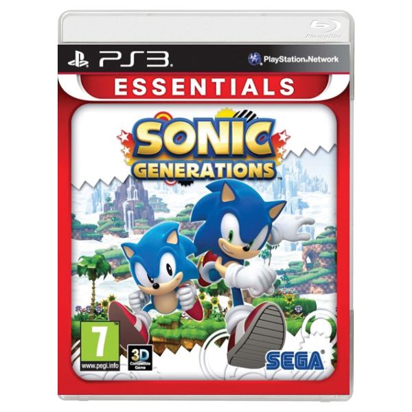 Sonic Generations [PS3] - BAZÁR (használt termék)