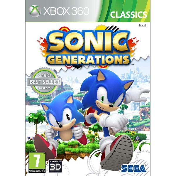 Sonic Generations [XBOX 360] - BAZÁR (használt termék)