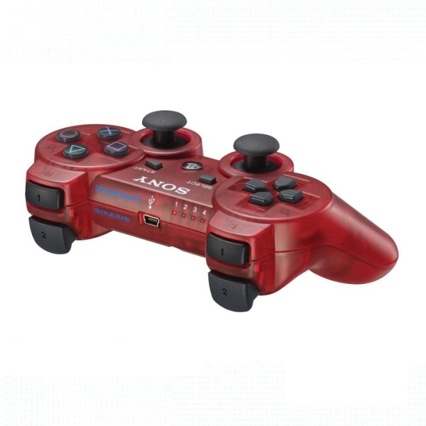 Sony DualShock 3 Wireless Controller, crimson red - Használt termék, 12 hónap garancia