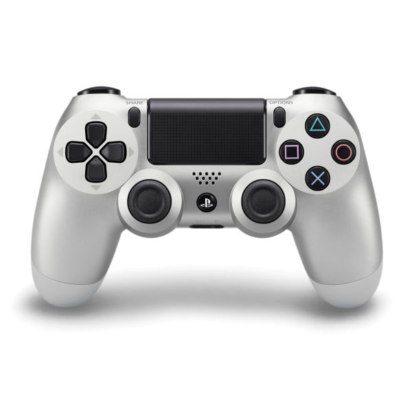 Sony DualShock 4 Vezeték nélküli Vezérlő, silver - BAZÁR (használt termék , 12 hónap garancia)