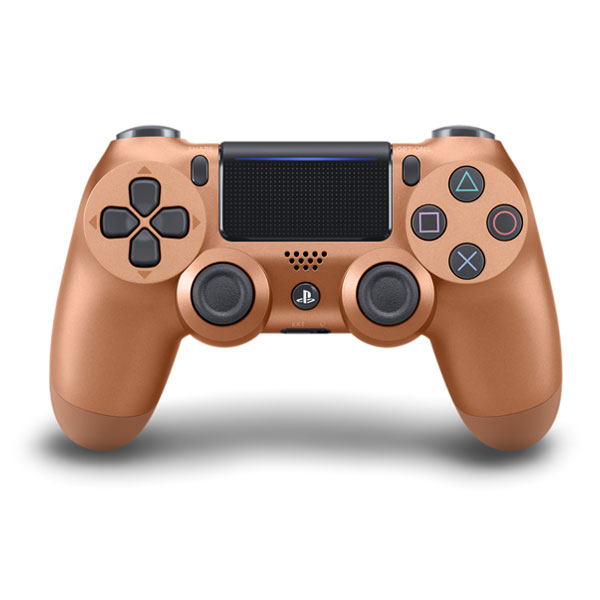 Sony DualShock 4 Wireless Controller v2, metallic copper - BAZÁR (használt termék)