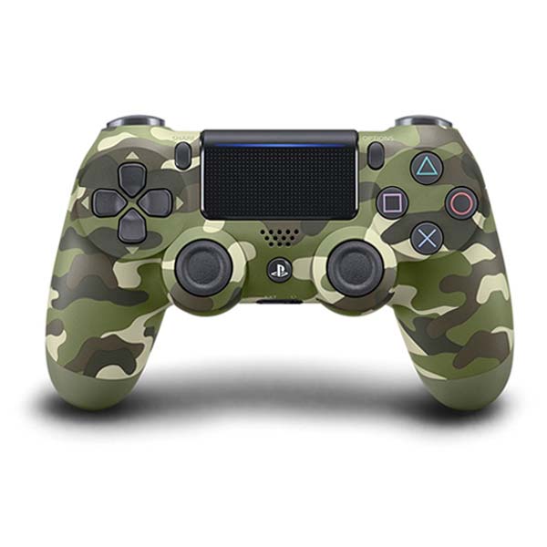 Sony DualShock 4 Wireless Controller v2, green camouflage - OPENBOX (Bontott csomagolás, teljes garancia)