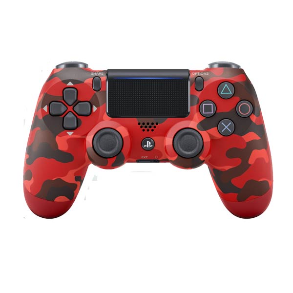 Sony DualShock 4 Wireless Controller v2, red camouflage - OPENBOX (Bontott csomagolás teljes garanciával)