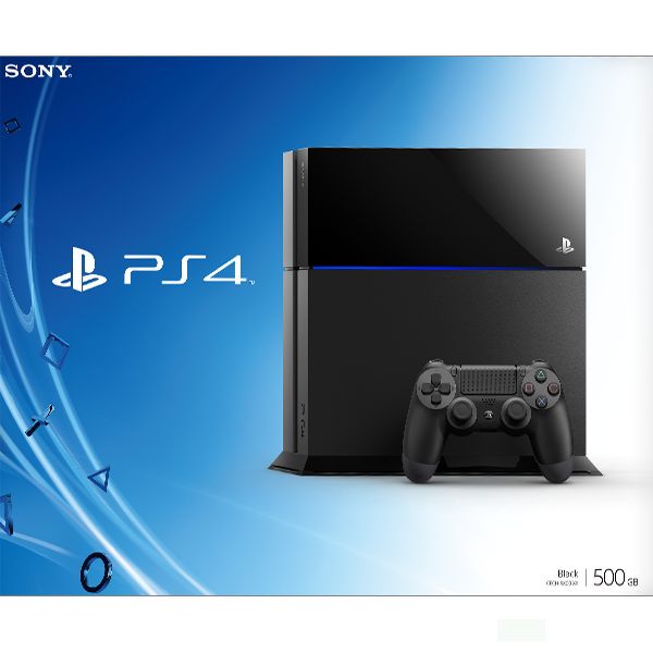 Sony PlayStation 4 500GB, jet black - Használt termék, 12 hónap garancia