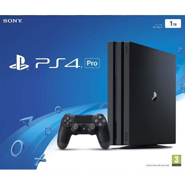 Sony PlayStation 4 Pro 1TB, jet fekete