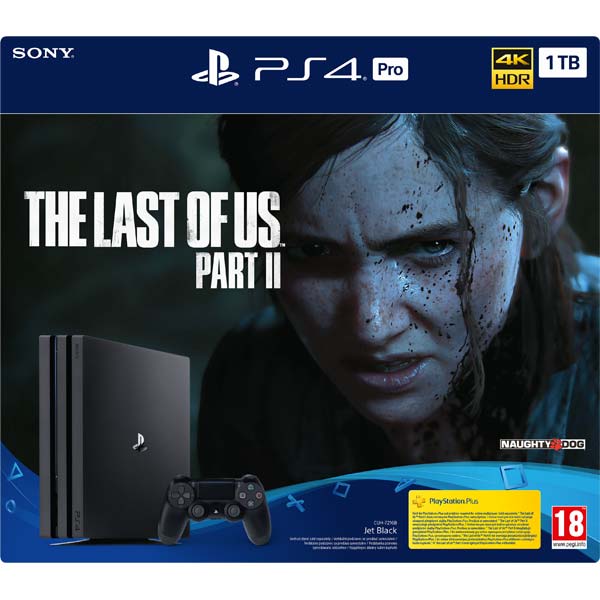 Sony PlayStation 4 Pro 1TB + The Last of Us: Part 2 CZ - OPENBOX (Bontott termék teljes garanciával)
