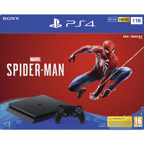 Sony PlayStation 4 Slim 1TB + Marvel’s Spider-Man HU