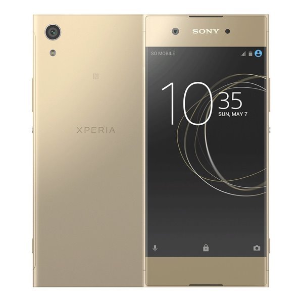 Sony Xperia XA1 - G3121, Dual SIM, 32GB | Gold, A kategória+ - használt, 12 hónap garancia