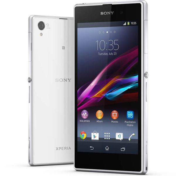 Sony Xperia Z1 - C6903, 16GB | White, A osztály - használt, 12 hónap garancia