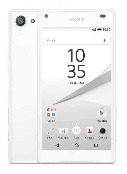 Sony Xperia Z5 Compact - E5823, Single SIM | White, B osztály - használt, 12 hónap garancia Sony Xperia Z5 Compact - E5823, Single SIM | White, B osztály - használt, 12 hónap garancia