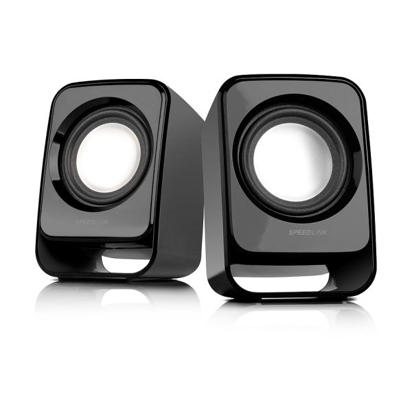 Speed-Link Snappy Stereo Speakers, black Speed-Link Snappy Stereo Speakers, black