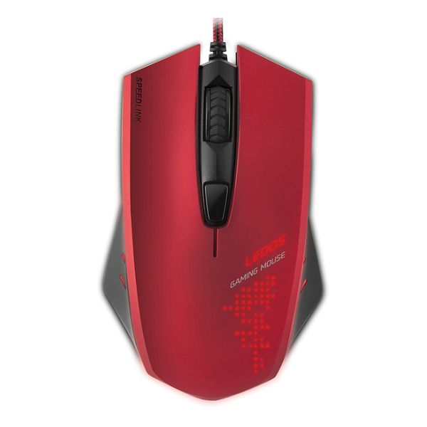 Speedlink Ledos Gaming Mouse, red - OPENBOX (bontott áru teljes garanciával)