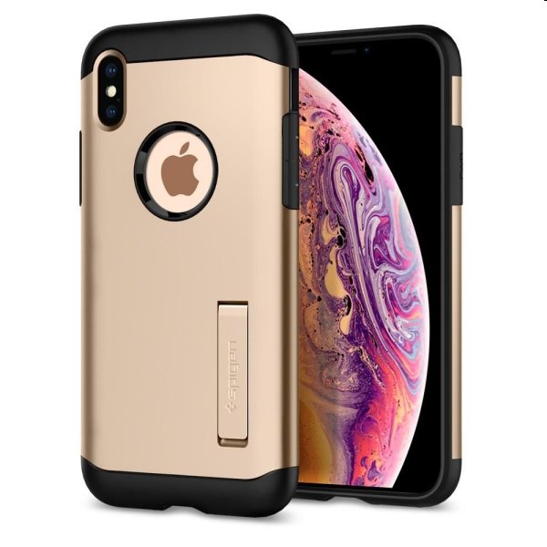 Spigen tok Slim Armor for iPhone XS Max, champagne gold