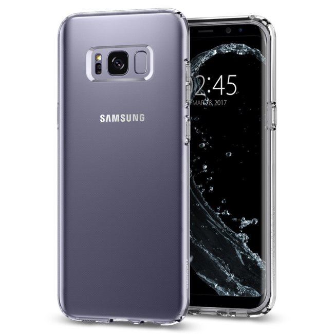 Spigen Liquid Crystal Shine for Galaxy S8+ clear