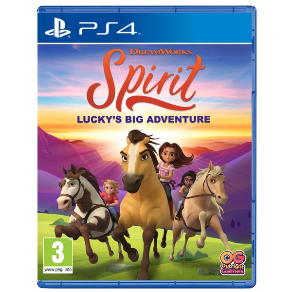 Spirit: Lucky’s Big Adventure [PS4] - BAZÁR (használt termék)