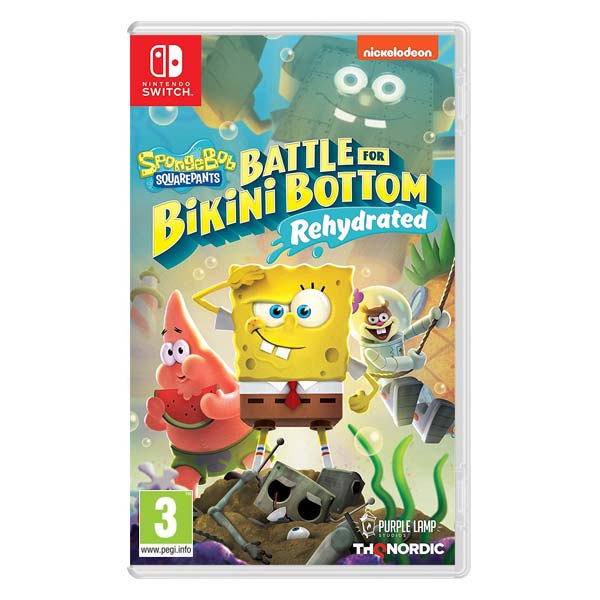 SpongeBob SquarePants: Battle for Bikini Bottom (Rehydrated) [NSW] - BAZÁR (használt áru)