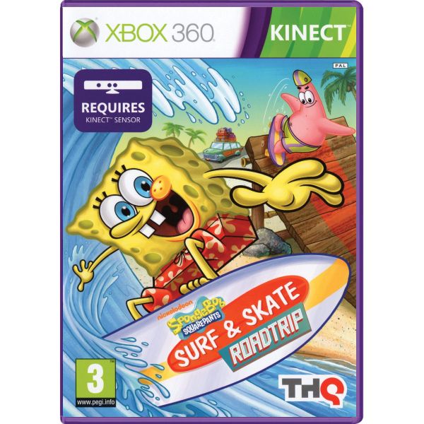 SpongeBob SquarePants: Surf & Skate Roadtrip [XBOX 360] - BAZÁR (használt termék)