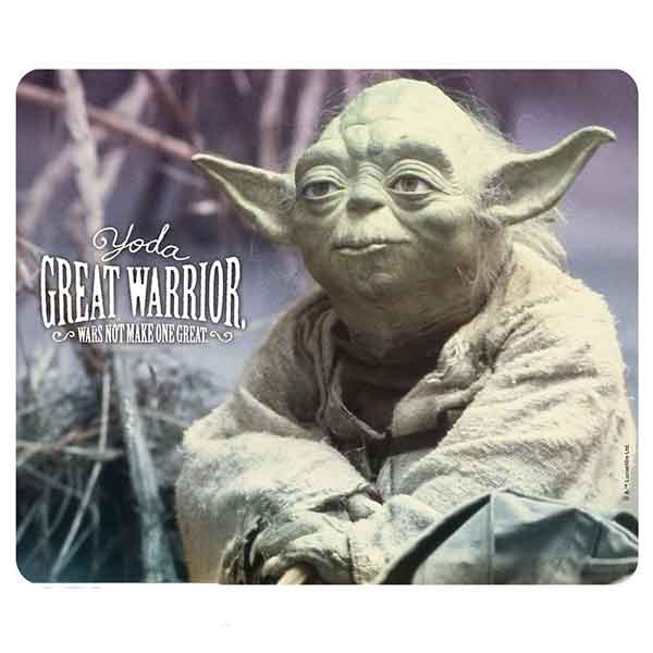 Star Wars Mousepad - Yoda great warrior
