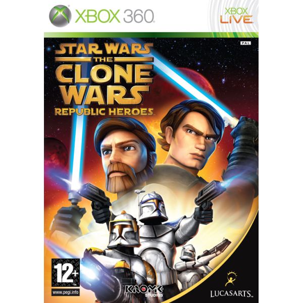 Star Wars The Clone Wars: Republic Heroes [XBOX 360] - BAZÁR (használt termék)