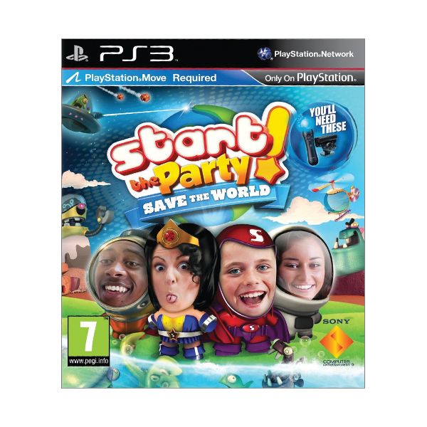 Start the Party! Save the World [PS3] - BAZÁR (Használt áru)