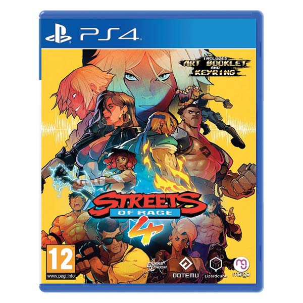 Streets of Rage 4 [PS4] - BAZÁR (használt termék)