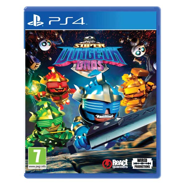 Super Dungeon Bros [PS4] - BAZÁR (Használt termék)