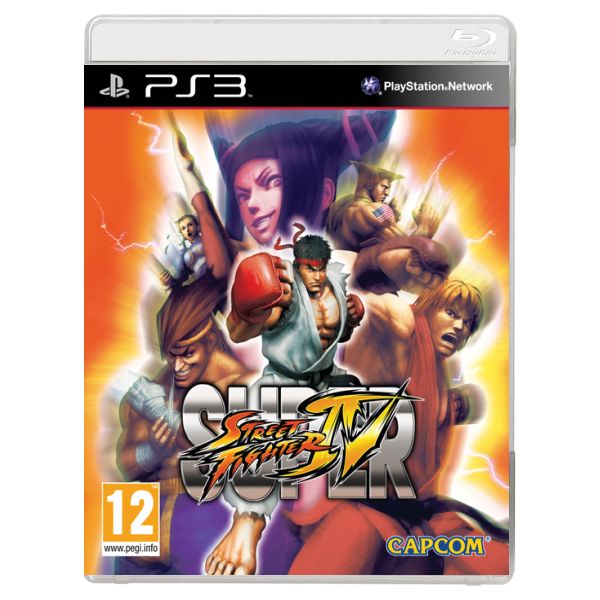 Super Street Fighter 4 [PS3] - BAZÁR (használt termék)