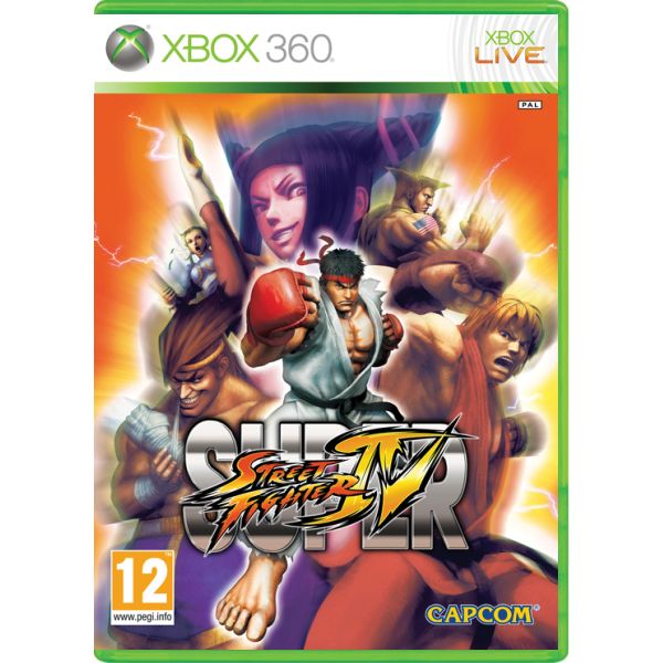Super Street Fighter 4 [XBOX 360] - BAZÁR (Használt áru)