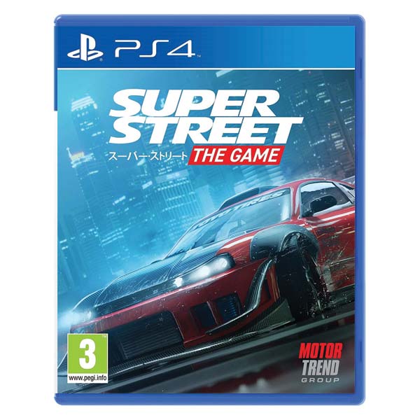 Super Street: The Game [PS4] - BAZÁR (használt áru)