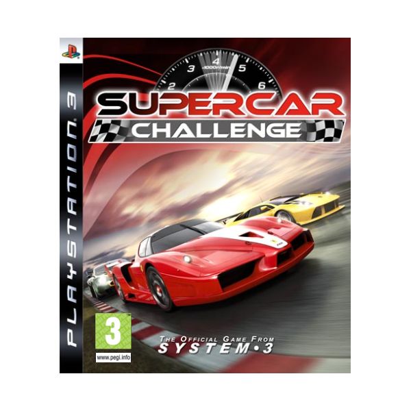 SuperCar Challenge [PS3] - BAZÁR (Használt áru)