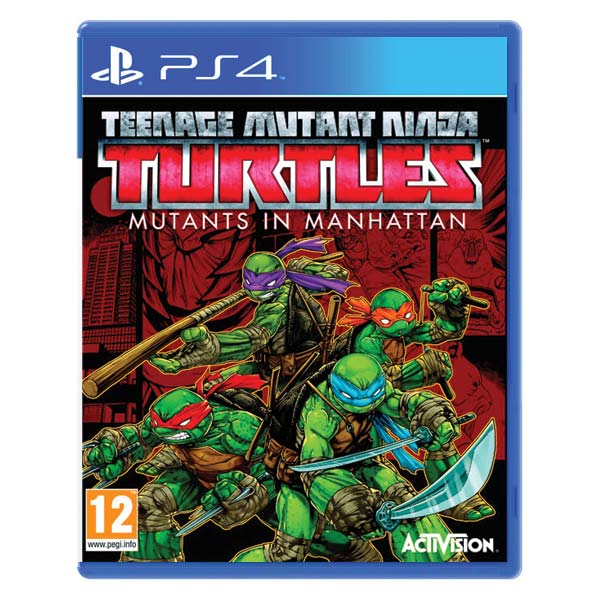 Teenage Mutant Ninja Turtles: Mutants in Manhattan [PS4] - BAZÁR (használt termék)