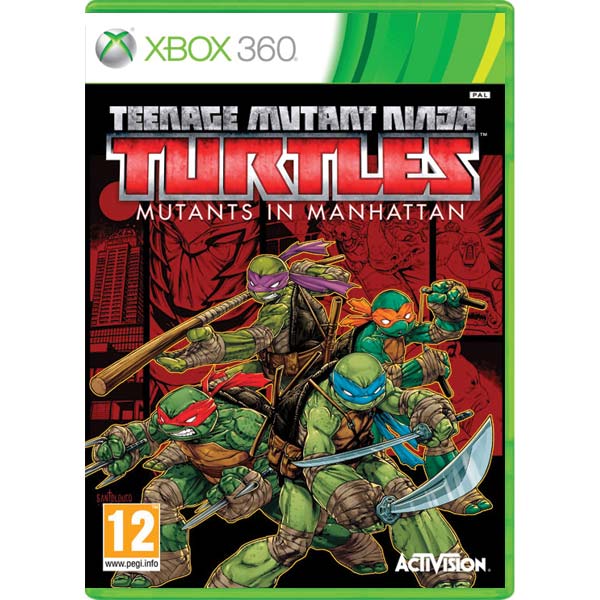 Teenage Mutant Ninja Turtles: Mutants in Manhattan [XBOX 360] - BAZÁR (használt termék)