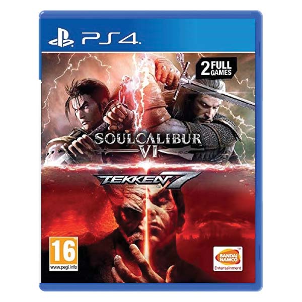 Tekken 7 + SoulCalibur 6 [PS4] - BAZÁR (használt termék)
