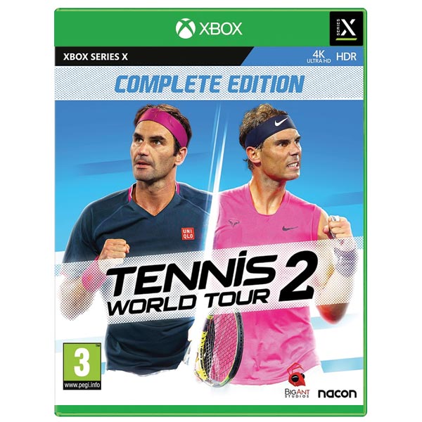 Tennis World Tour 2 (Complete Kiadás) [XBOX Series X] - BAZÁR (használt termék)