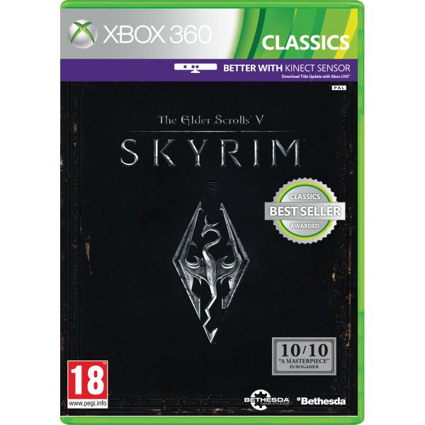 The Elder Scrolls 5: Skyrim - XBOX 360- BAZÁR (használt termék)